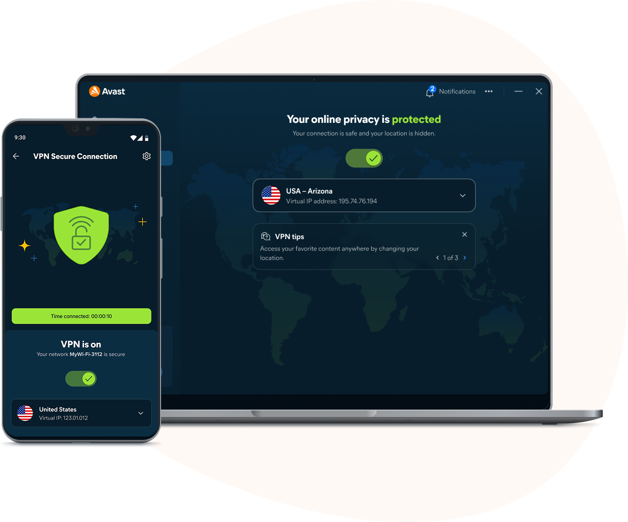 Справжня конфіденційність з Avast SecureLine VPN